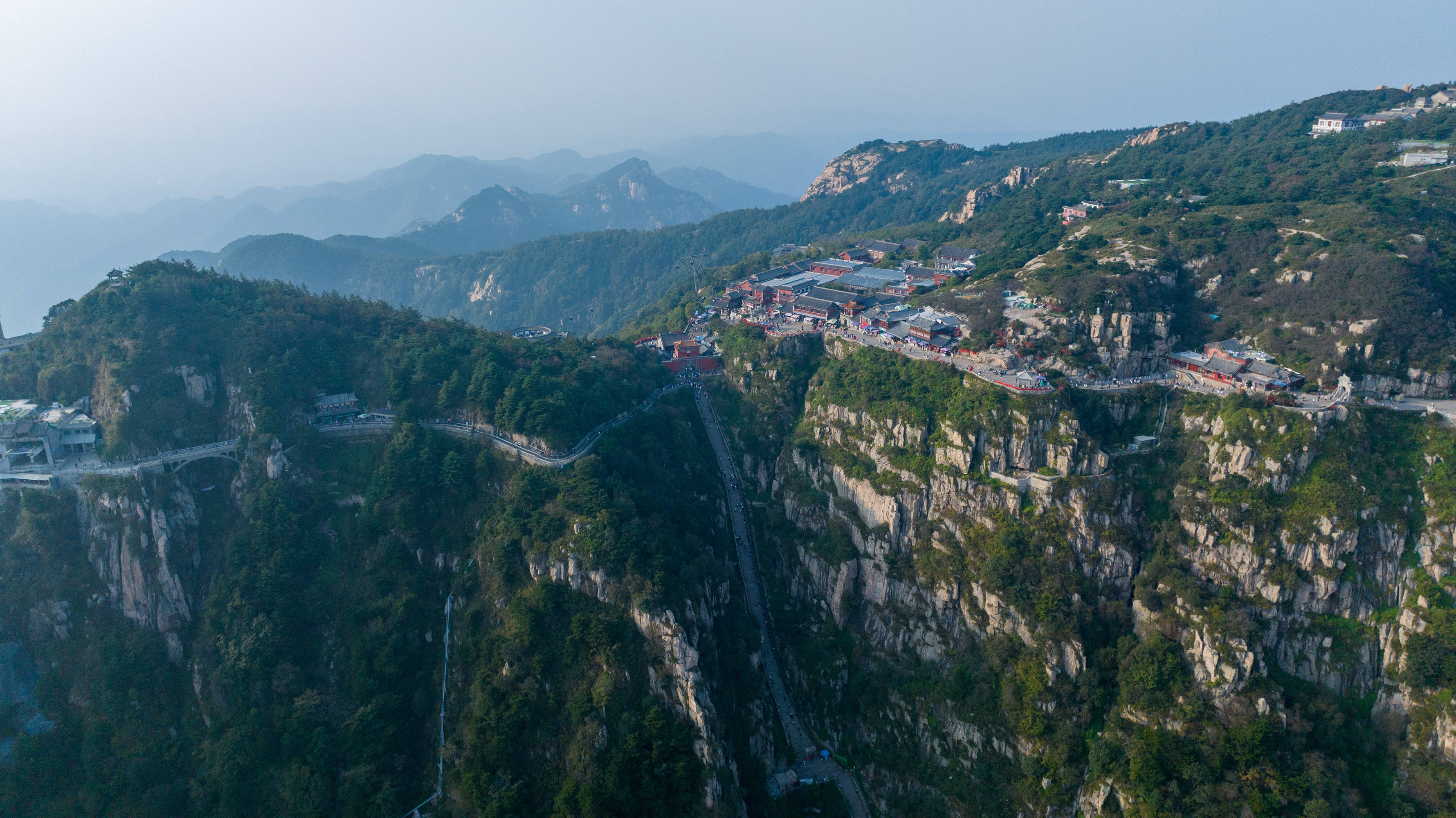 五岳全景图图片