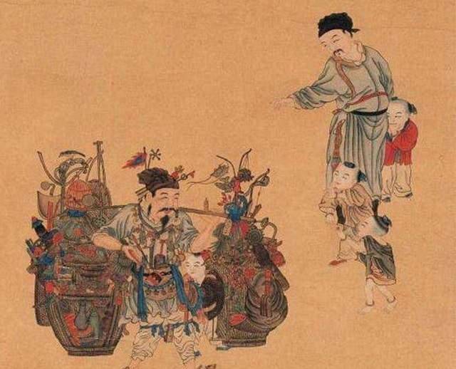 宋代卖货郎:独具韵味的吆喝,街头行走的杂货铺_宋朝_生活_百姓
