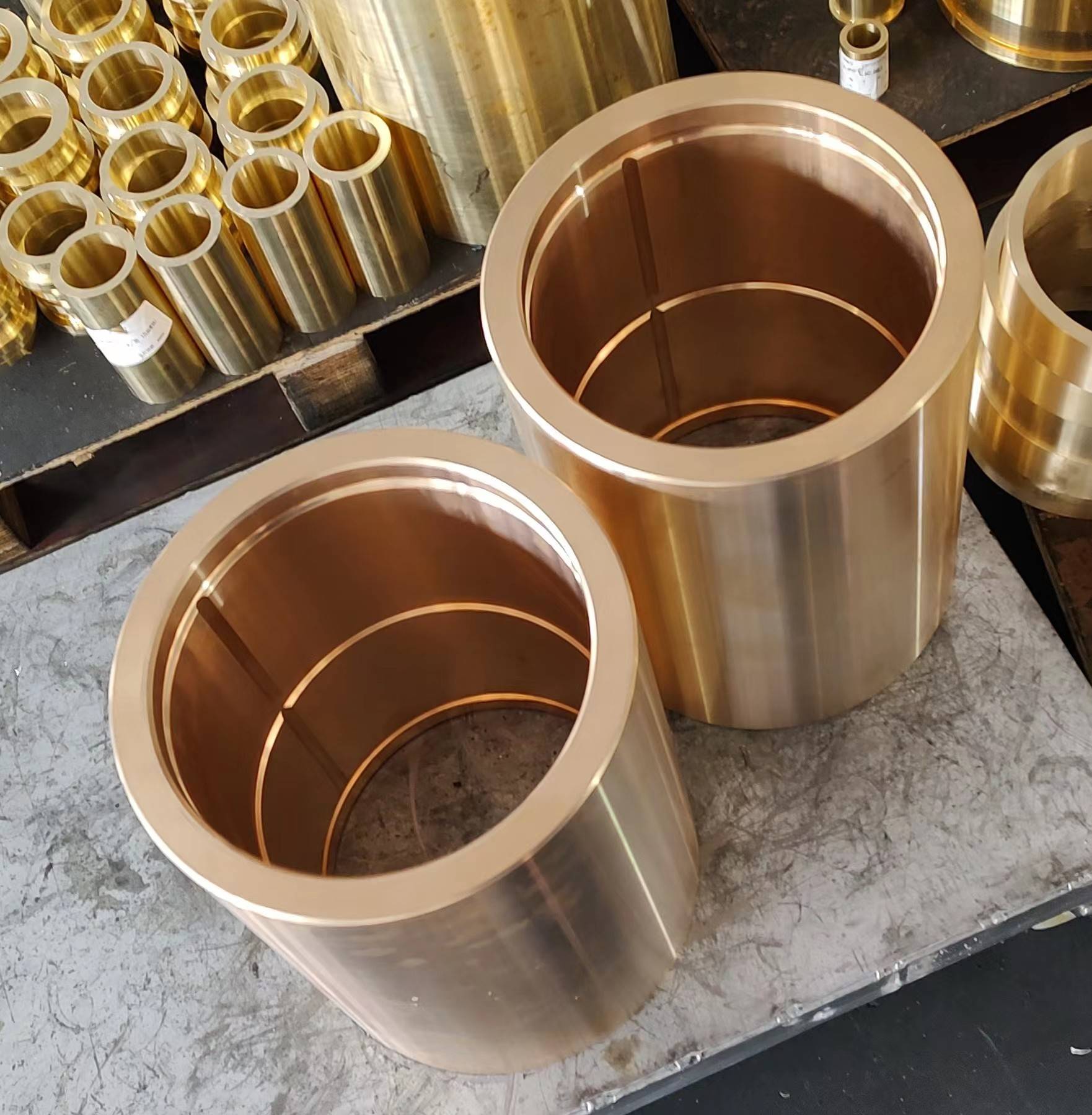 锡青铜铜套的材质特性及应用_合金_加工_零件