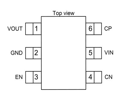 4004 电荷泵型dc dc转换器_输出_电流_应用