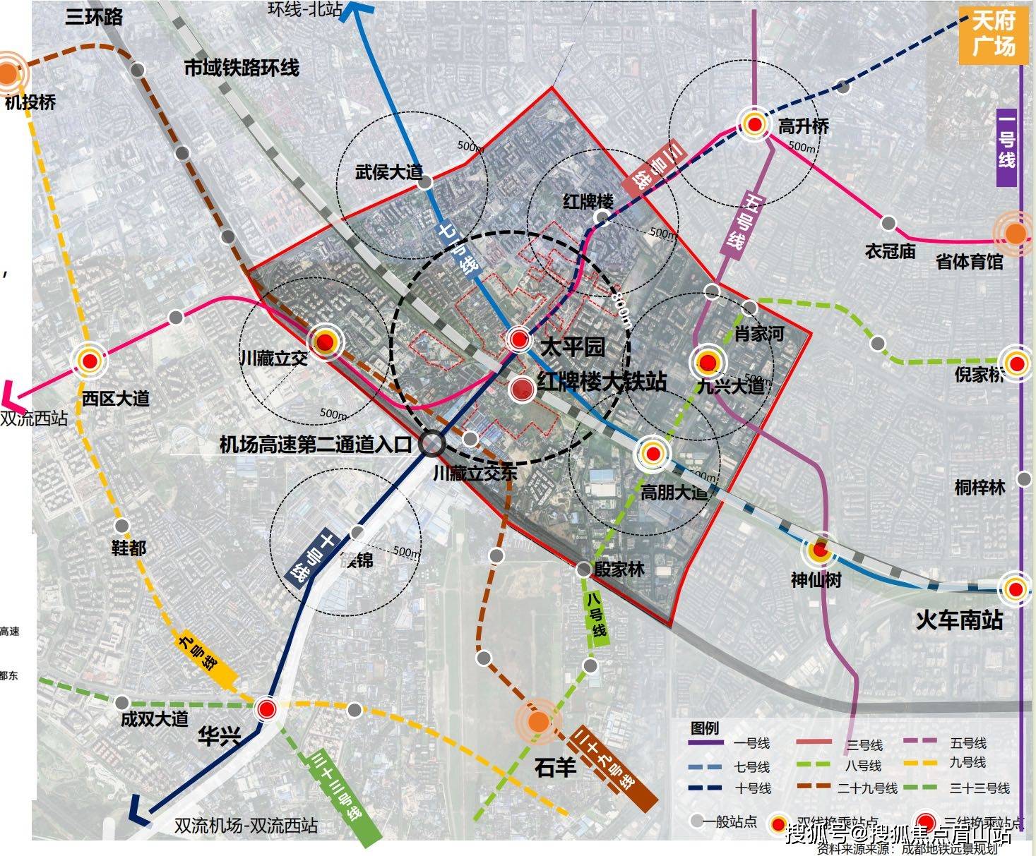 大悦城商圈,玉林生活圈,双楠生活圈,磨子桥商圈