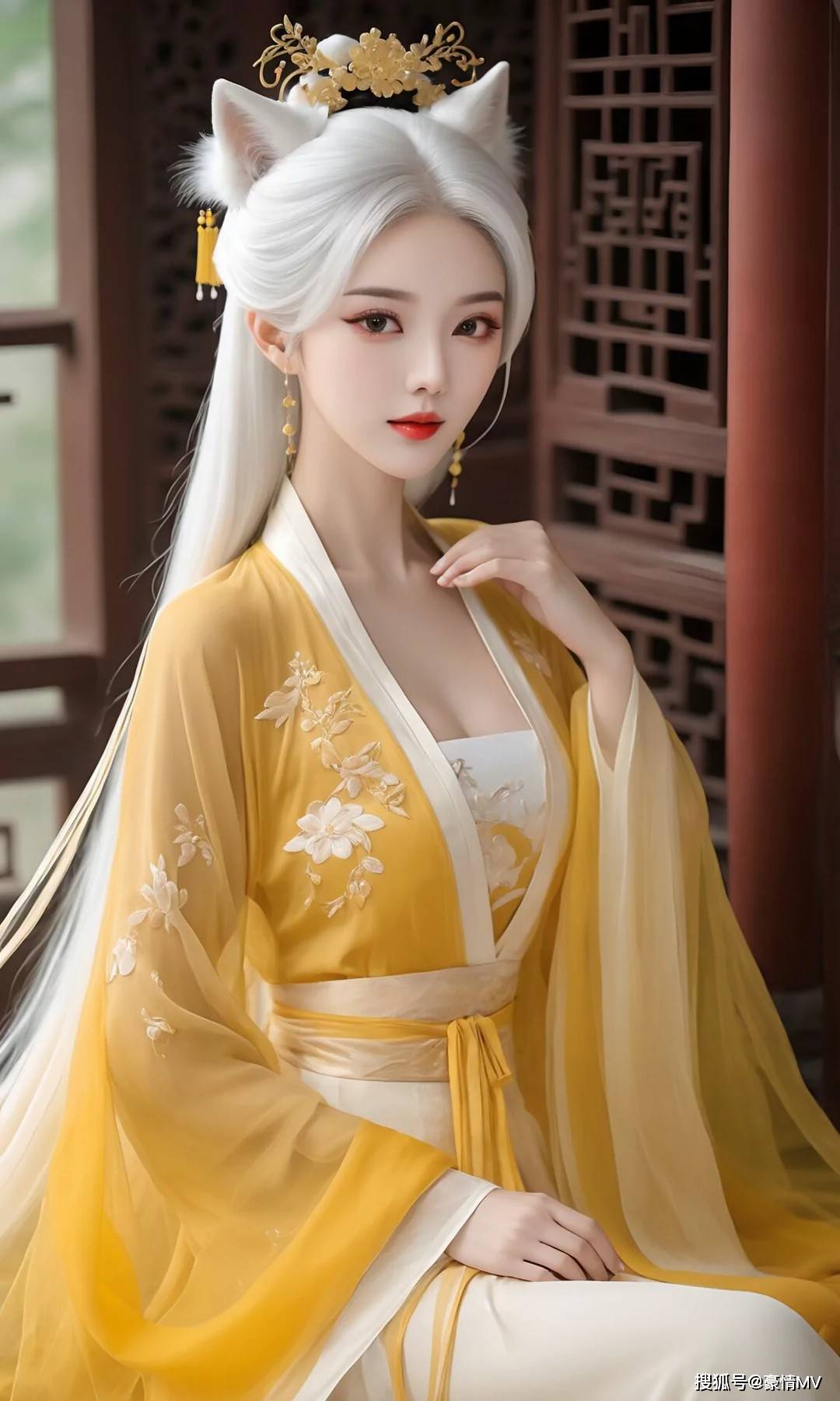 利用ai技术创作古装美女ai生成的古装美女图片ai绘画ai创作古装美女