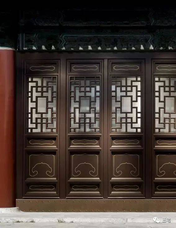 寺庙建筑里的户牖之美…_门窗_东方_美学