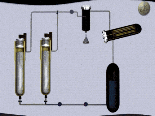 接着,咖啡豆被施加了250-300个大气压,同时超临界二氧化碳被注入咖啡