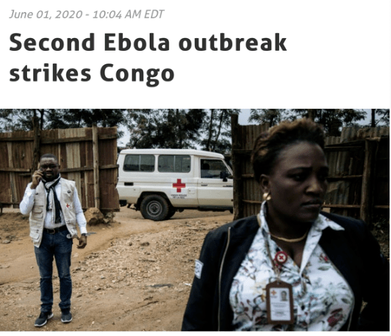 对于刚果民主共和国来说,新爆发的疫情将原本已经危险的国家置于险境