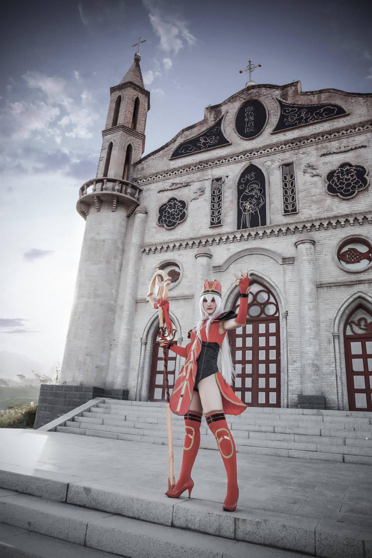 魔兽世界怀特迈恩cosplay