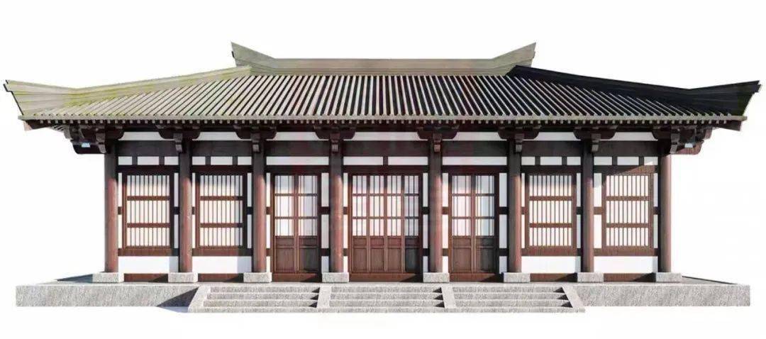 ▼【汉代建筑想象图,图片来源于网络】它们长这样横平竖直,南北皆然在