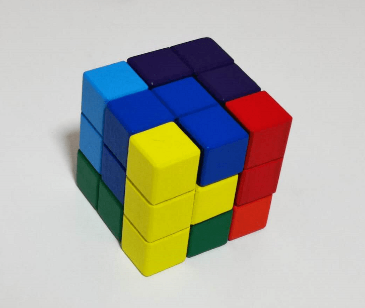 开团| 娃的数学和几何思维基础,用索玛立方体教具,教材轻松学,一套不