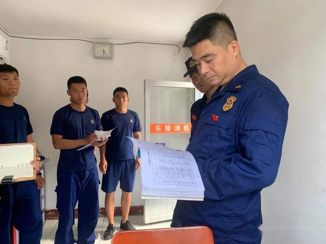 周清查乐陵市消防救援大队持续开展周清查活动