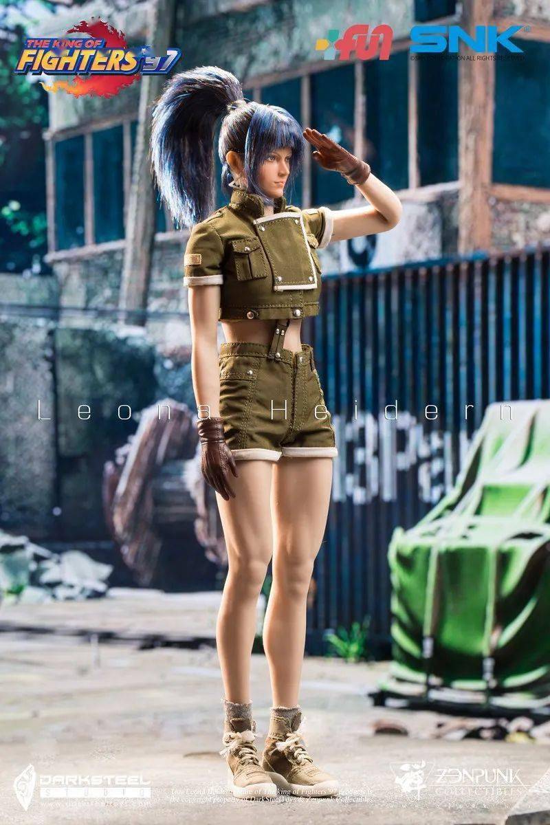 新品预定darksteeltoyszenpunk16snk官方授权拳皇97怒队莉安娜可动