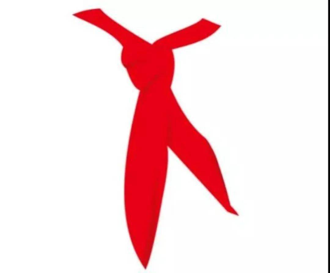 红领巾那就是中国少年先锋队的标志将会被你们铭记很多年有一种标志