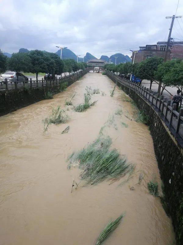 镇坪县洪水图片
