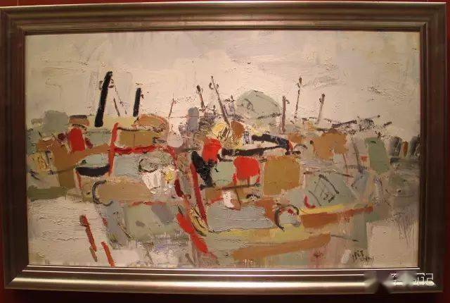 当代油画名家经典作品合集现场图