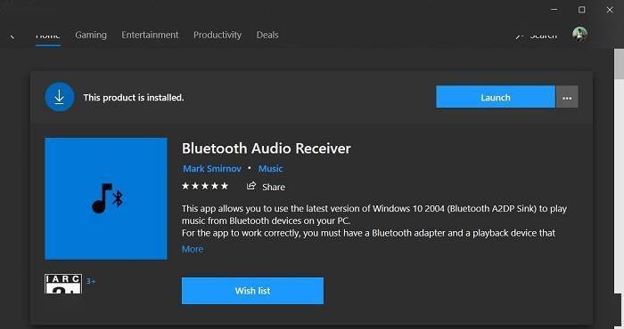 你知道如何启用Windows 10的蓝牙A2DP音频接收器功能