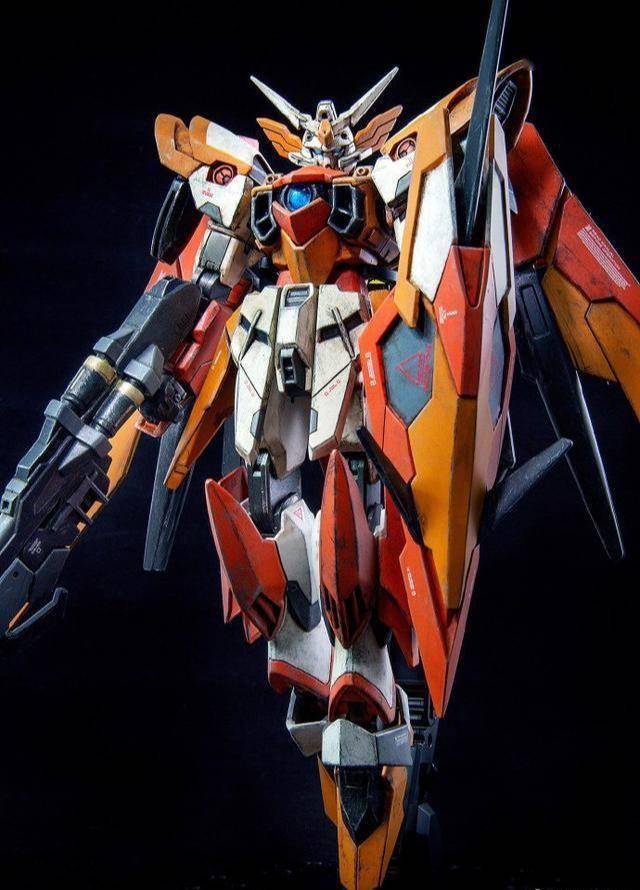 海涅配色可变型hg涅盘凤凰高达