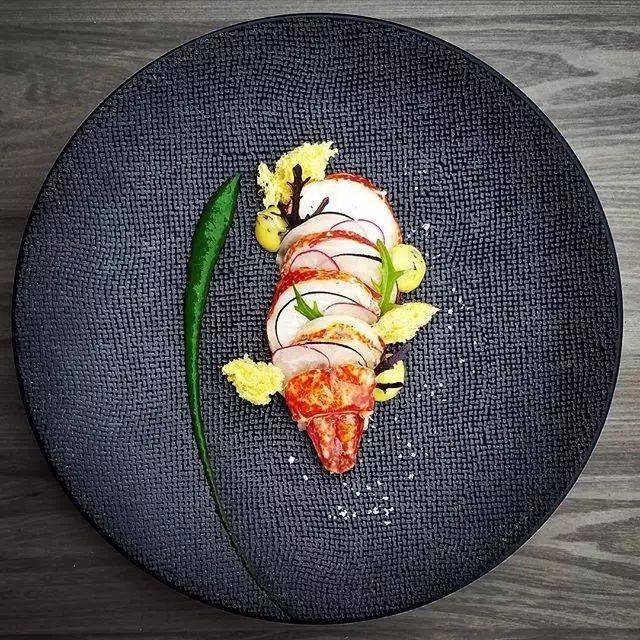 米其林餐厅菜品摆盘