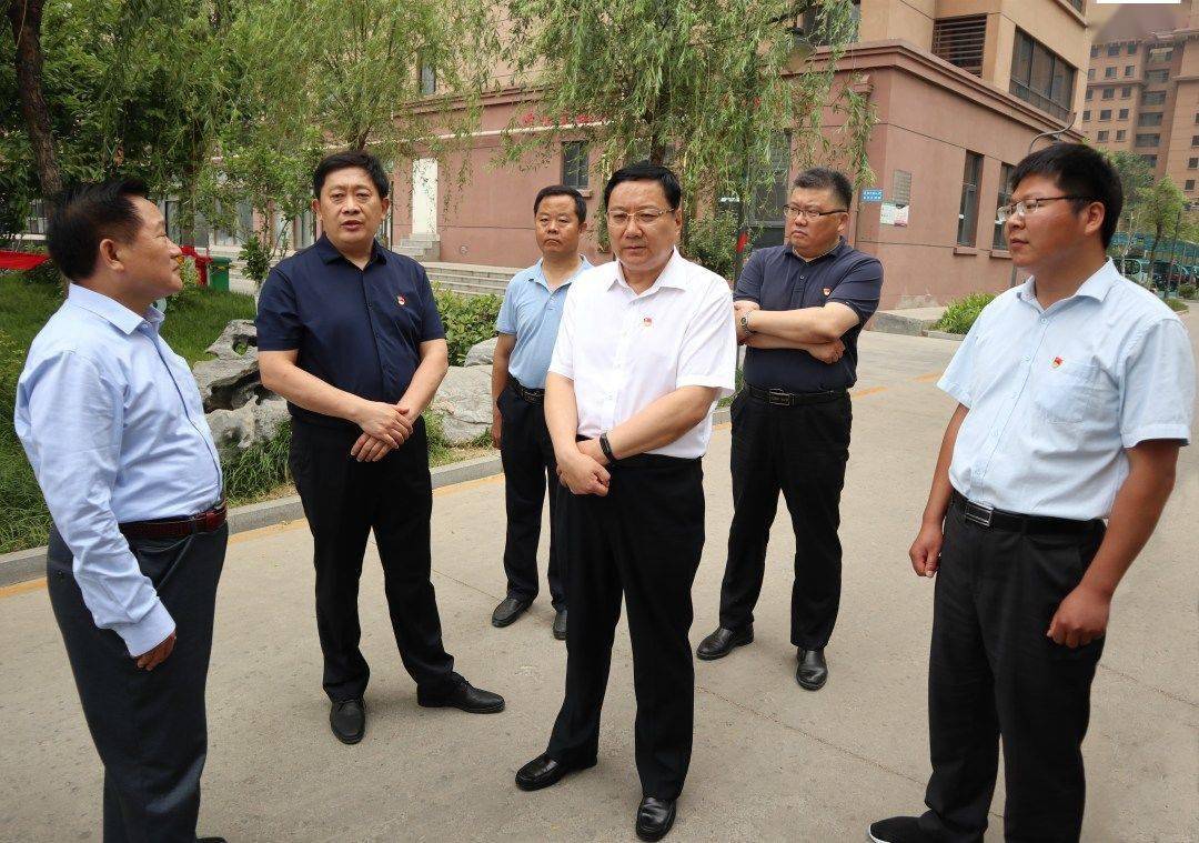 赵燕军到新城街道尚庄社区调研指导创城工作