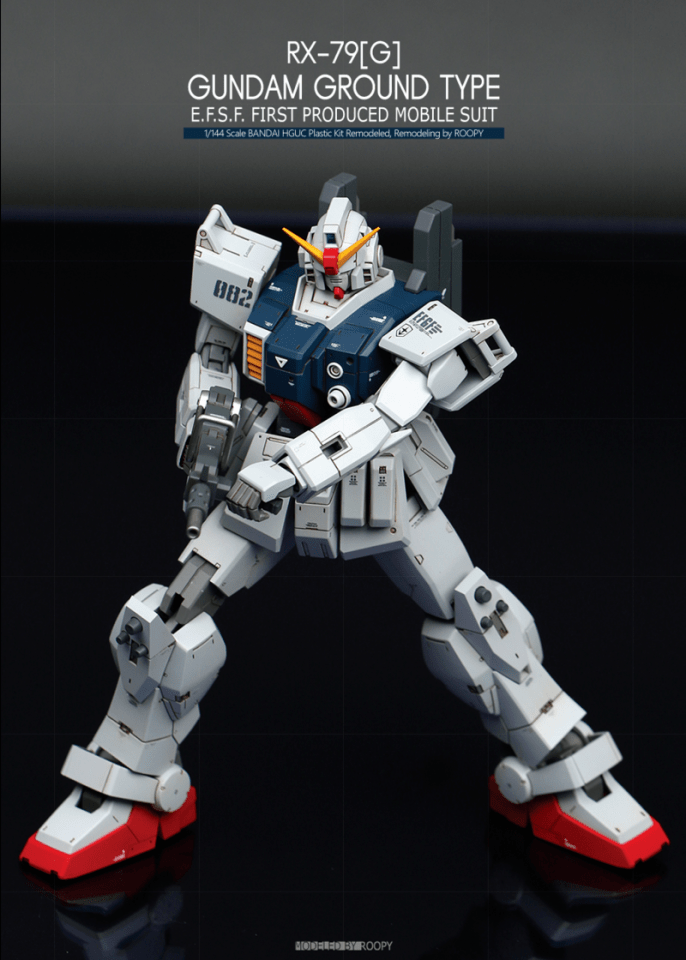 小t高达秀hgucrx79g陆战高达