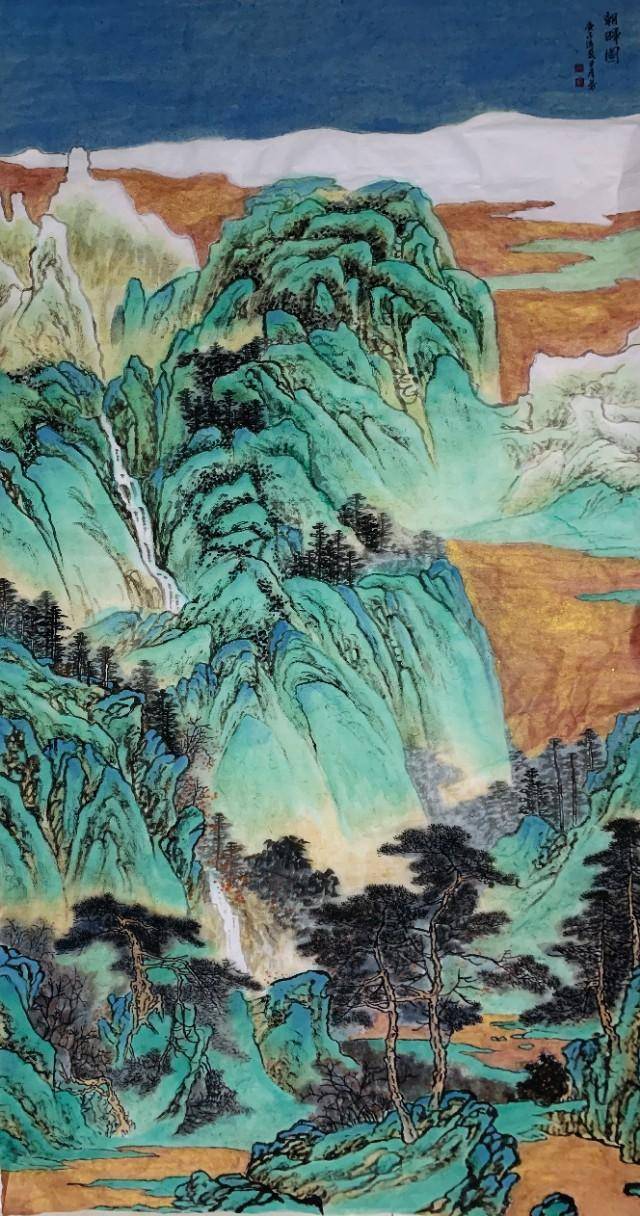 大风堂女画家王彦芬——施云翔亲笔推介