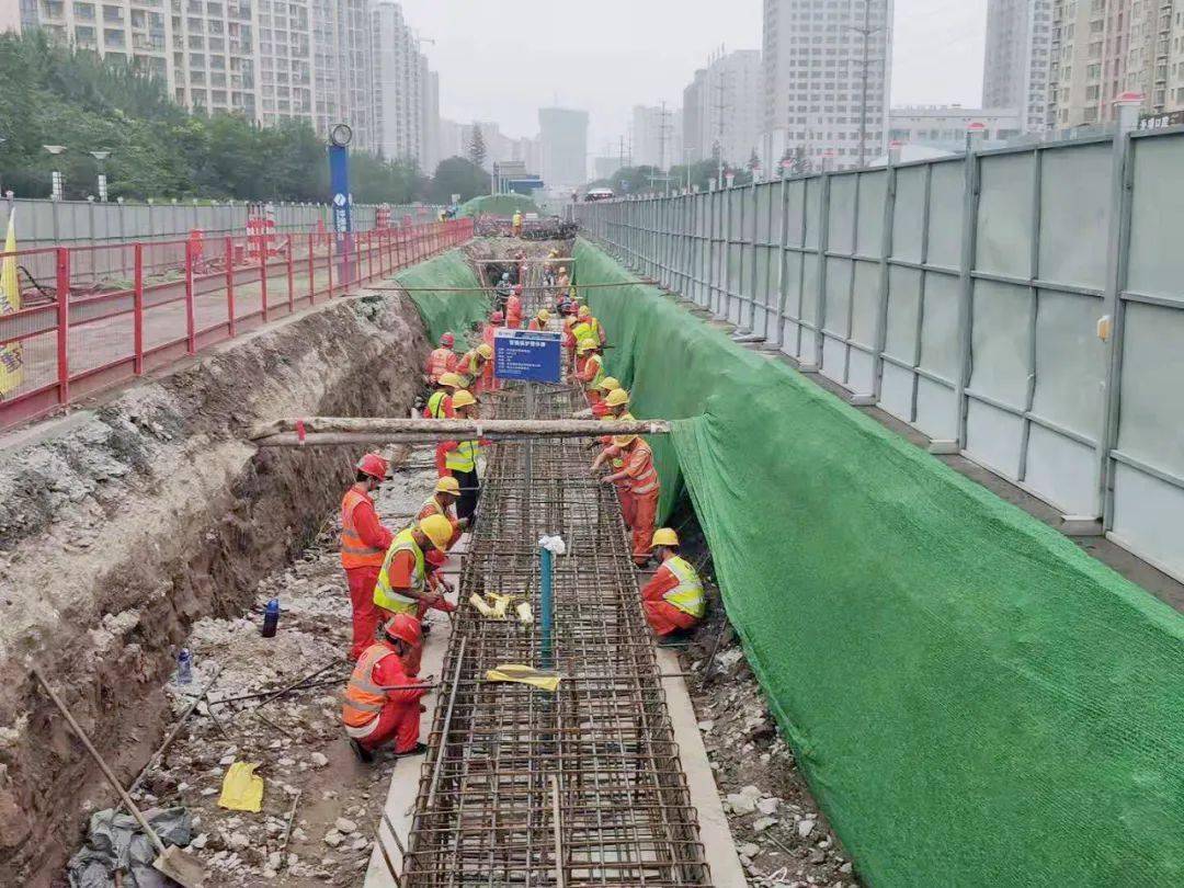 好消息地铁1号线三期工程建设有序推进