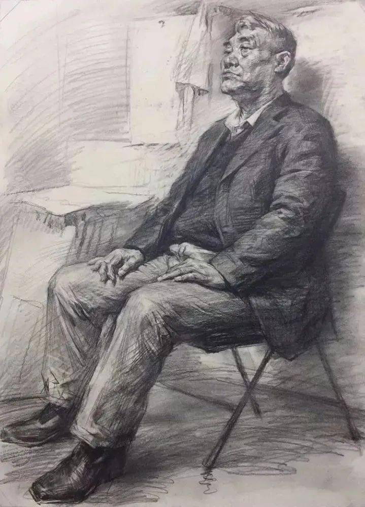 这些优秀的全身像素描永远不会过时