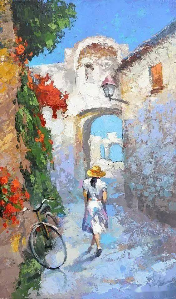 俄罗斯印象派画家dmitryspiros作品