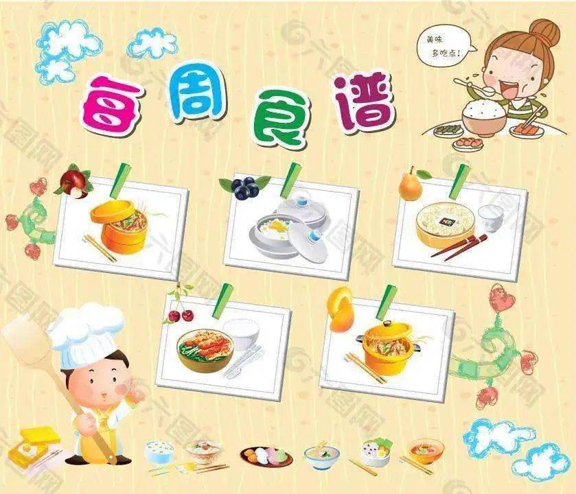 每周食谱长清湖实验学校每日食谱615620