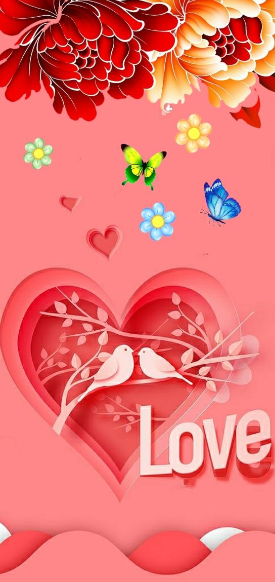 执子之手与子偕老,情侣全屏壁纸,有情人终成眷属