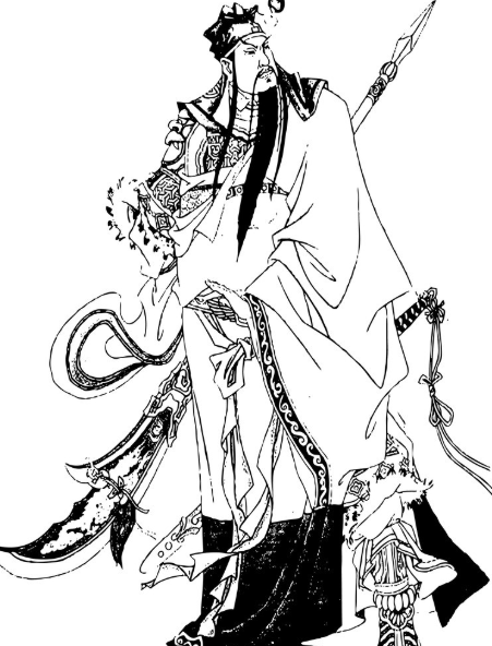 记忆中万马奔腾关公一把青龙偃月刀在历史的尘埃中挥舞了千年赤兔马走