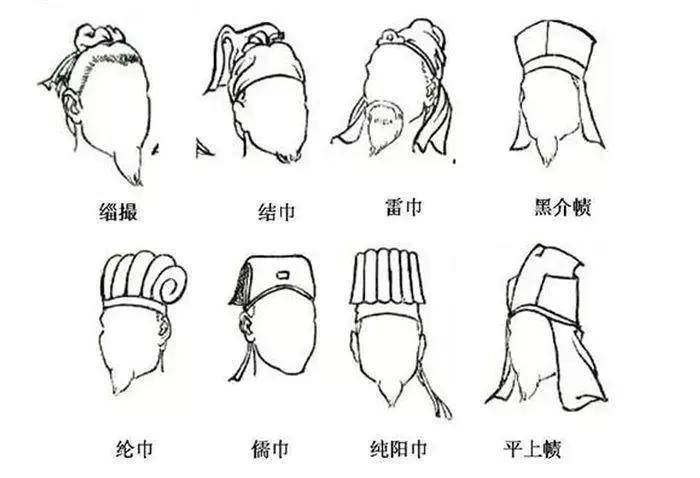 趣说帽子冕冠弁巾古人的帽子花样真多