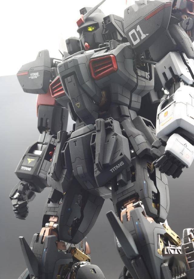 细节满满,机械感十足马克兔_高达模型