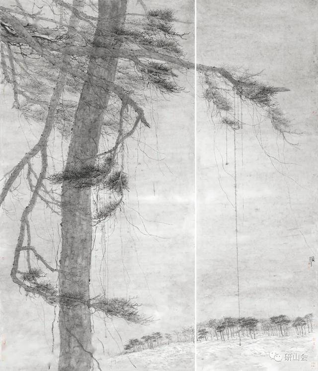 澹逸愈古读董金良山水画有感