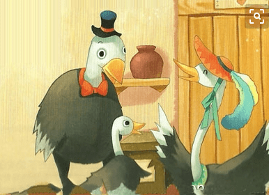 亲情故事梦鸵鸟先生和鸵鸟太太