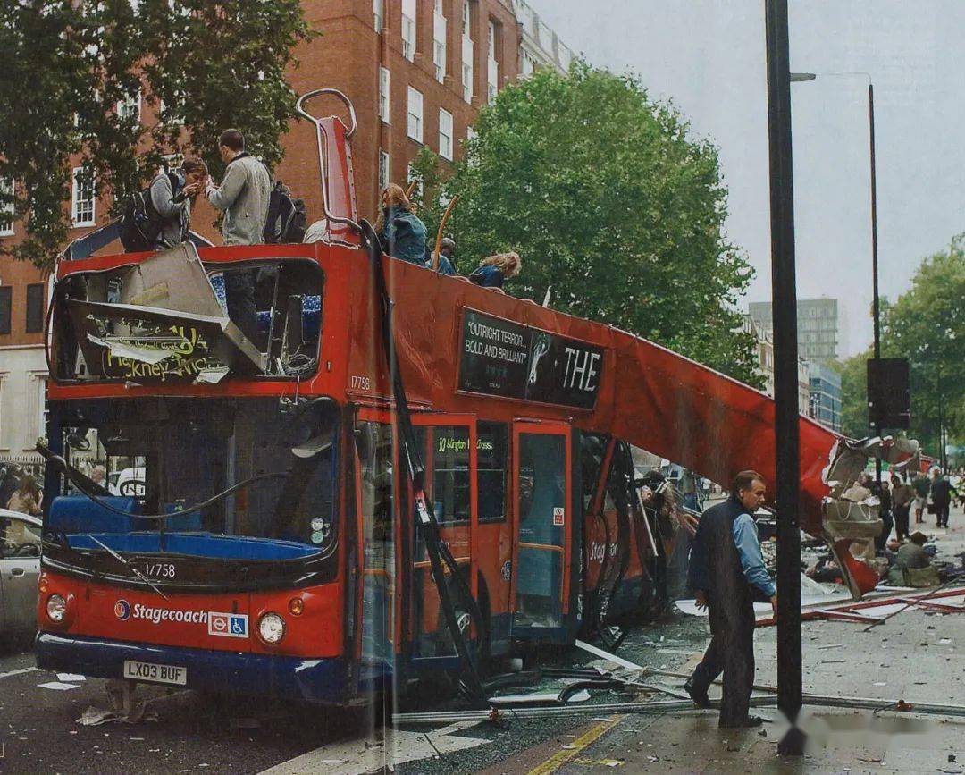2005年伦敦爆炸案现场