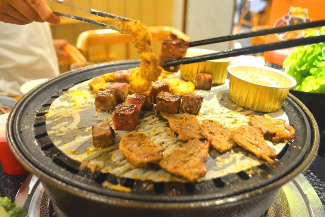 "人均22元" 89享门市价225元樟木头天一城【酒玖烤肉4人超值套餐】