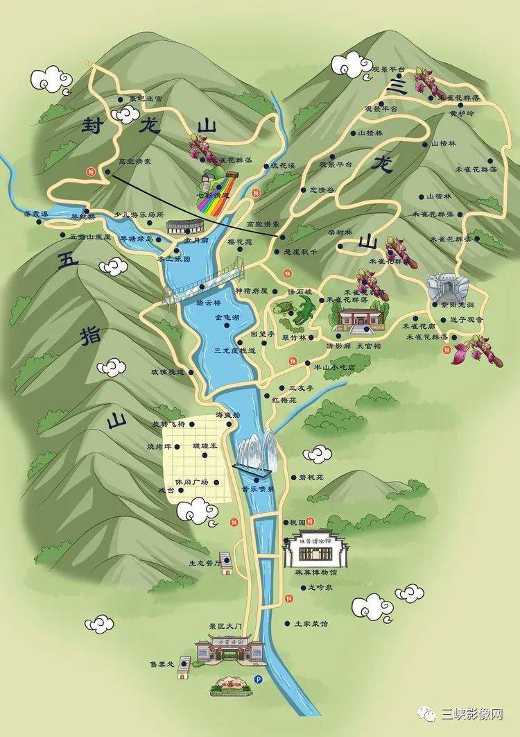 【醉美宜昌景区①】鸣翠谷景观之谜语诗画