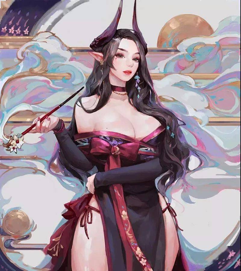 华丽且精致清新又不失美型唯美韩风概念设计师chocofingr