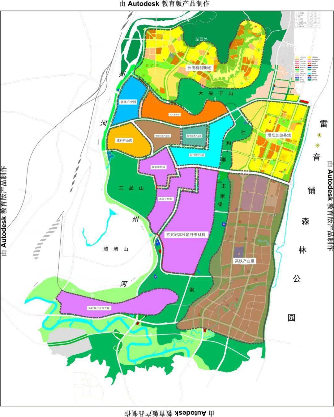 达州高新区规划图图片