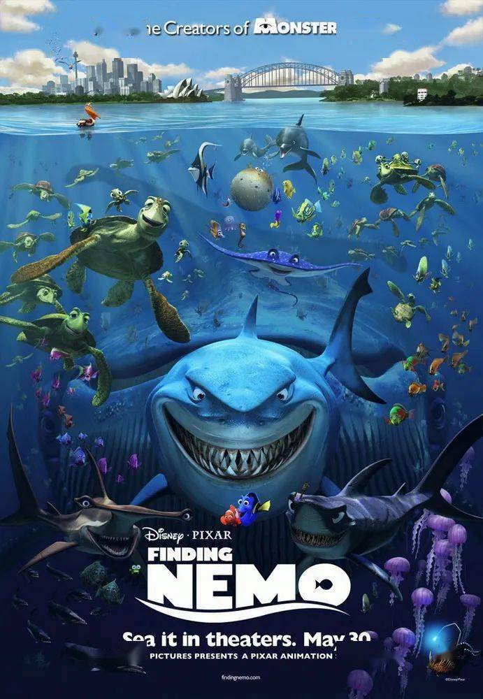 有一个小丑鱼父亲做事小心翼翼,被其他人嘲笑成胆小鬼,连自己的孩子都