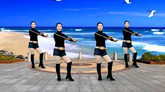 网红动感dj摩托摇甩一甩摇一摇健康要来到