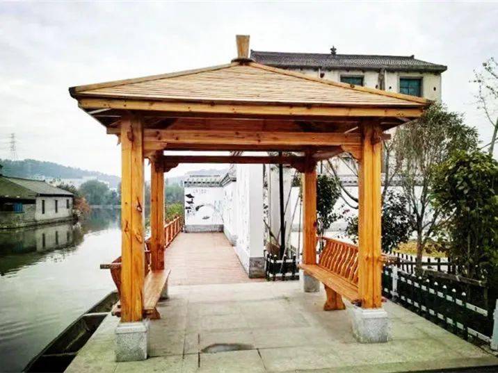 清和亭建造前后▲休闲广场建造前后▲曹家门游步道改造前后▲曹家门