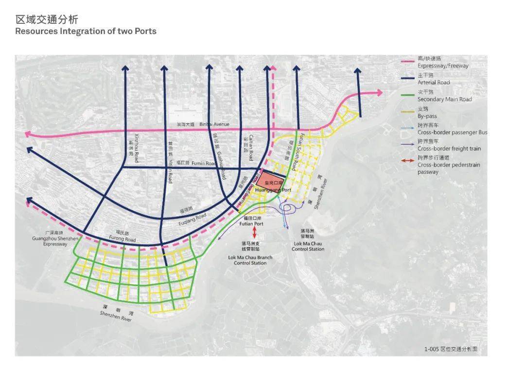 刚刚皇岗口岸开拆新设计图首次披露深圳又一个世界的超级口岸交通枢纽
