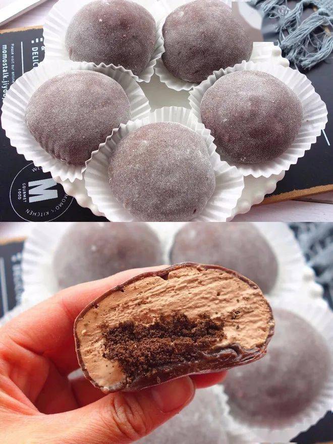 奥利奥麻薯团子,轻松做6大个,一口下去满嘴奶油,全家都爱!