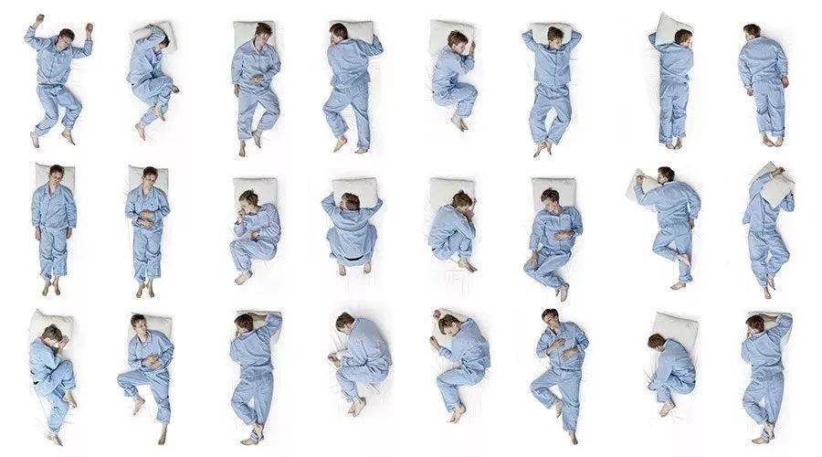 科学睡觉姿势全部图图片