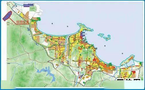 蓬莱城西规划图图片