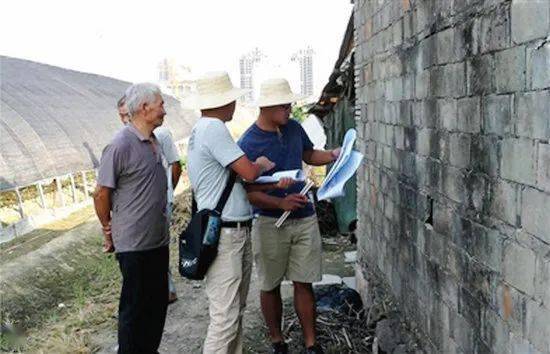 天台县副县长陈天新,县府办副主任上官诚凯,县新区委主任张式祥,街道