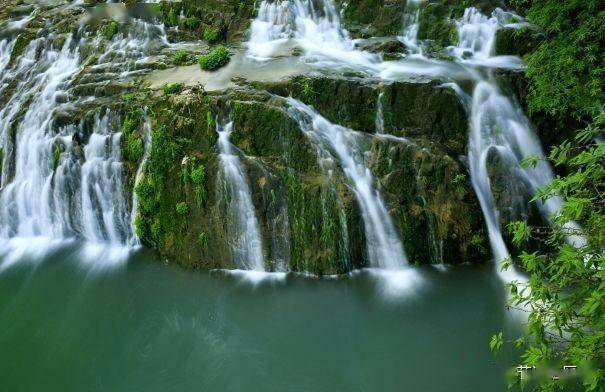 美呆了毕节响水滩瀑布迎来最佳观赏时期