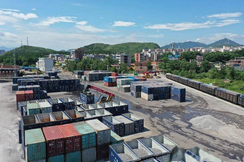 扩能改造后的江华货场