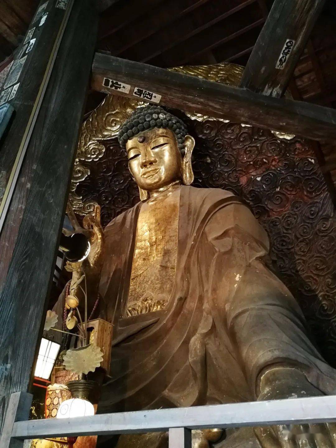 名列日本三大佛的岐阜干漆"笼大佛":老山羊分享_佛像