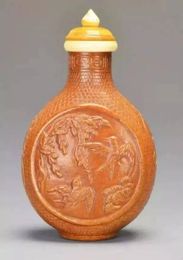 葫芦鼻烟壶的种类和所用工艺